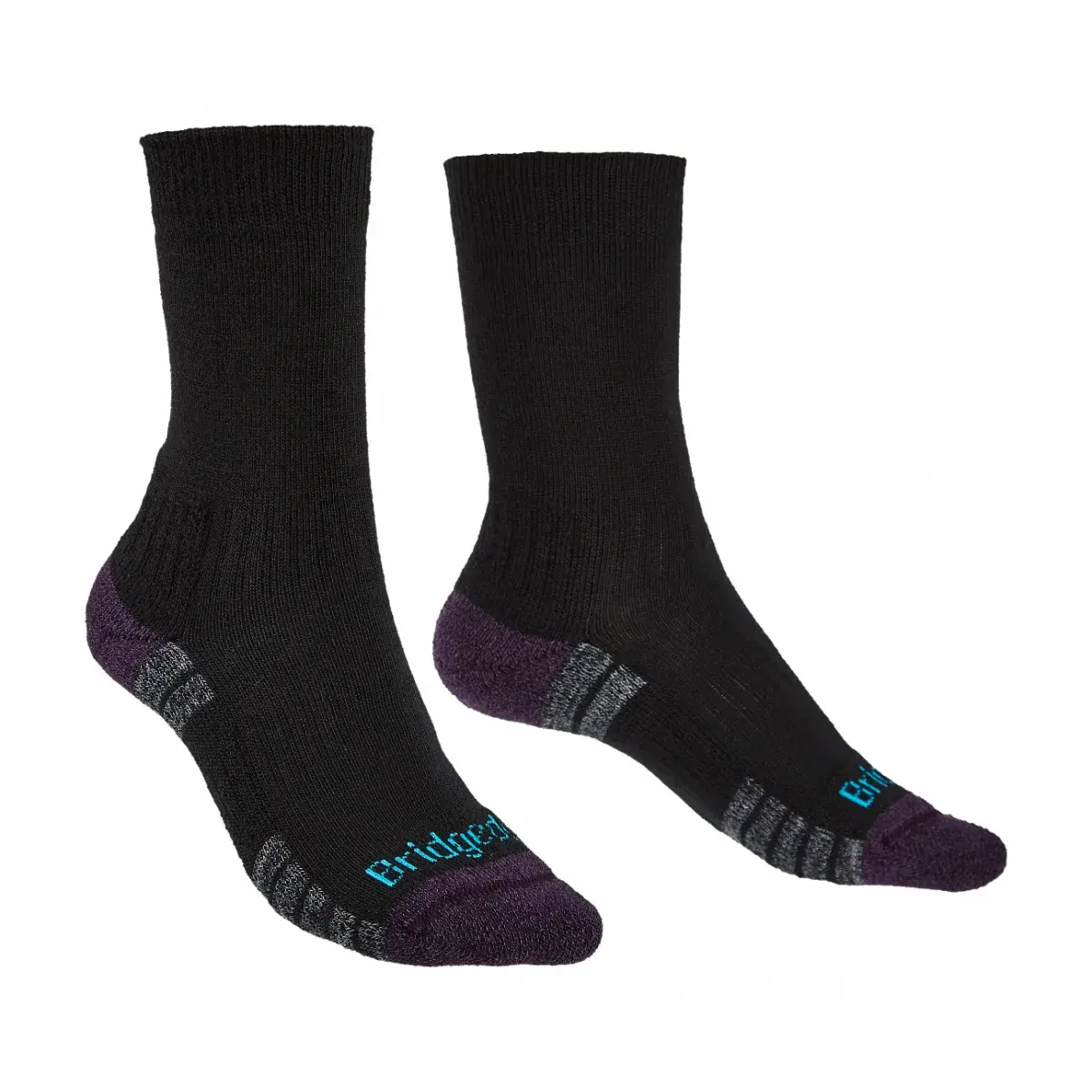 Bridgedale Socken Bridgedale Hike Lightweight Boot Merino Performance Women's black/purple/016