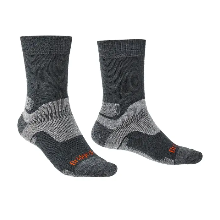Bridgedale Socken Bridgedale Hike Midweight Boot Merino Performance gunmetal/866