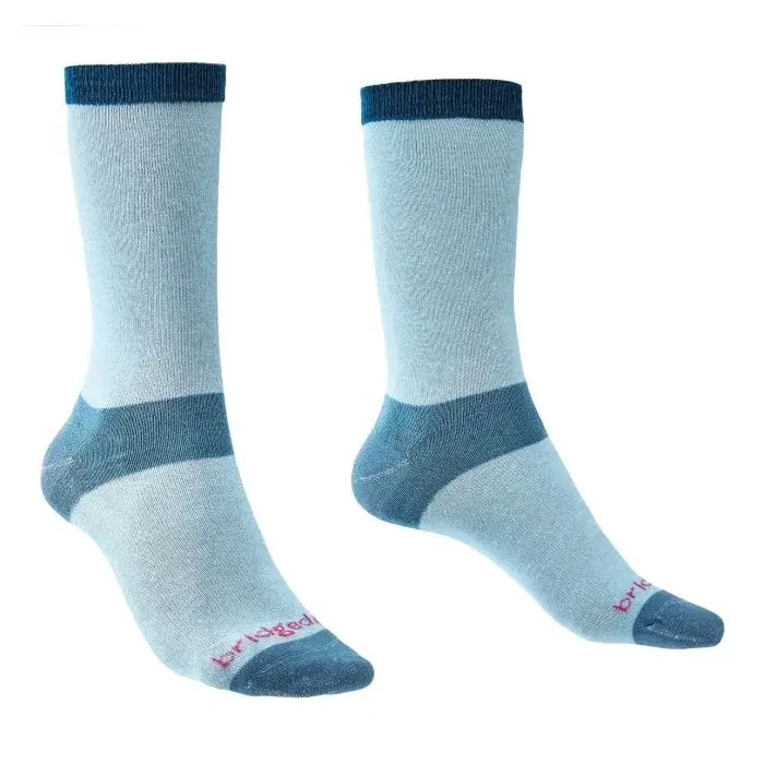 Socken Bridgedale Liner Coolmax Liner Boot x2 Women's sky/402