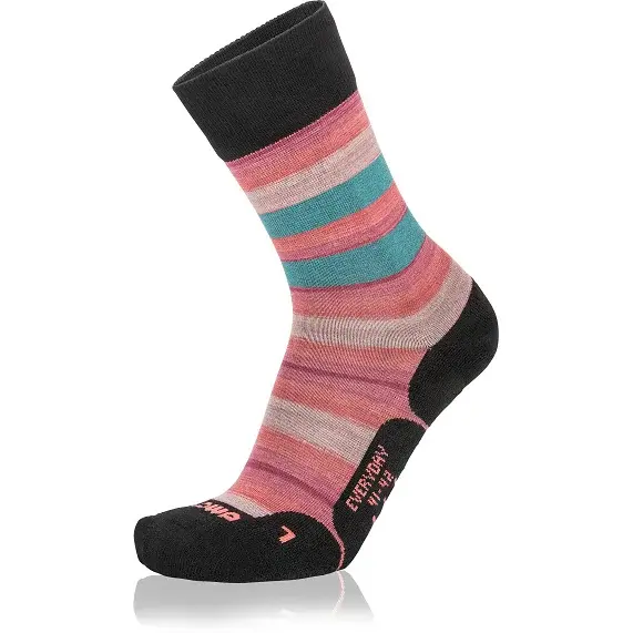 Socken Lowa Everyday pink/tuquoise