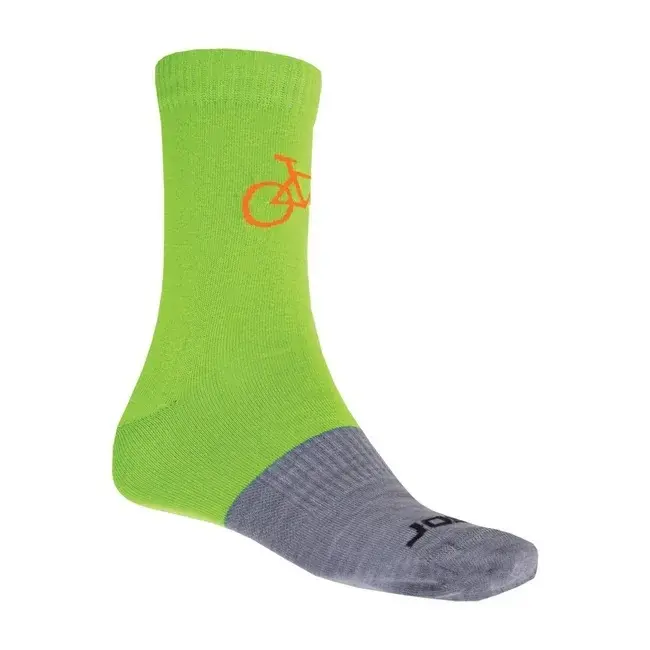 Sensor Socken Sensor Tour Merino Wool grün/grau