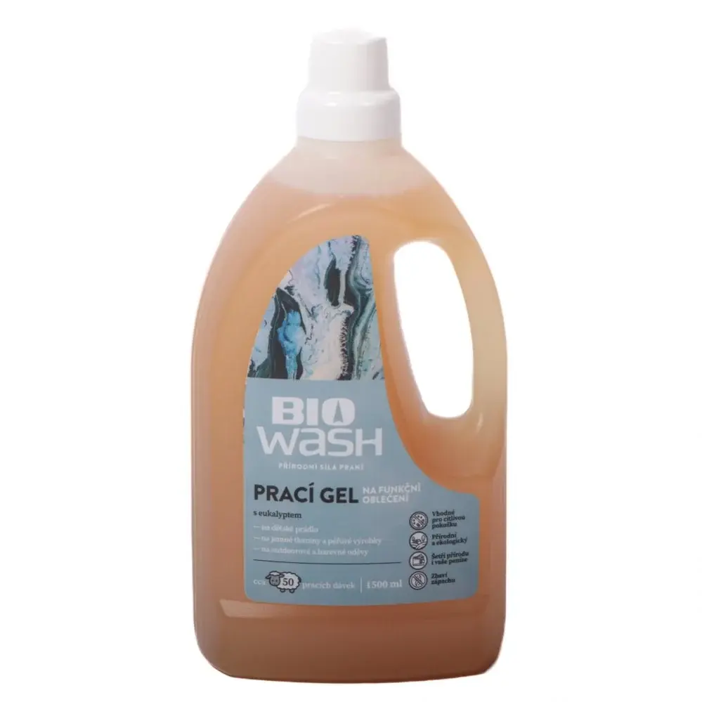 BioWash Waschgel BioWash Sport Bio eukalyptus 1500ml