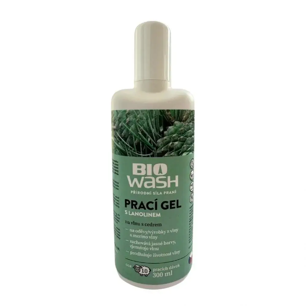 BioWash Wollwaschmittel mit Zeder BioWash 300ml