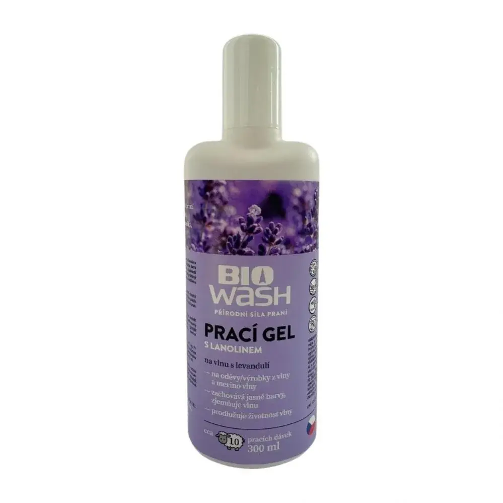 BioWash Wollwaschmittel mit Lavendel BioWash 300ml