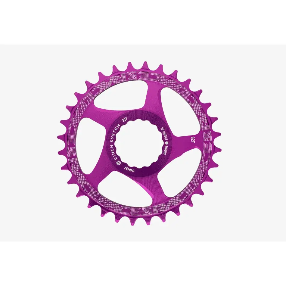 Race Face Kettenblatt Race Face Single Direct Mount N/W, 34T violett