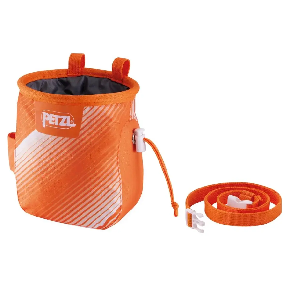 Petzl Chalkbag Petzl Saka Orange White
