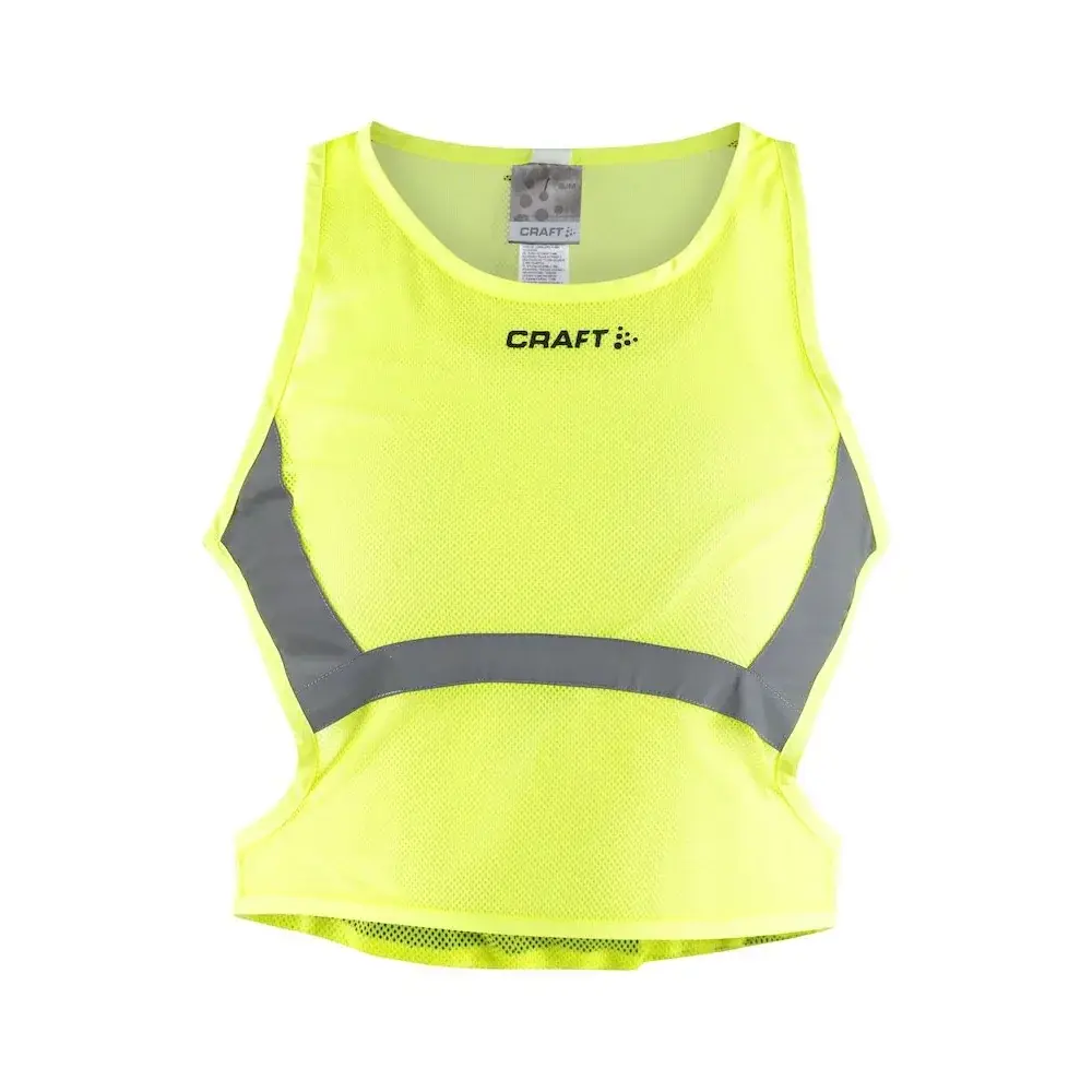 Craft Reflexweste Craft All Year Mesh gelb