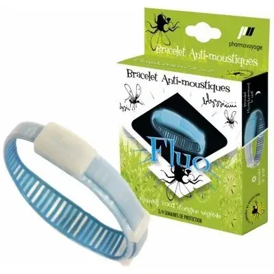 PharmaVoyage Insektenschutz-Armband PharmaVoyage neonblau