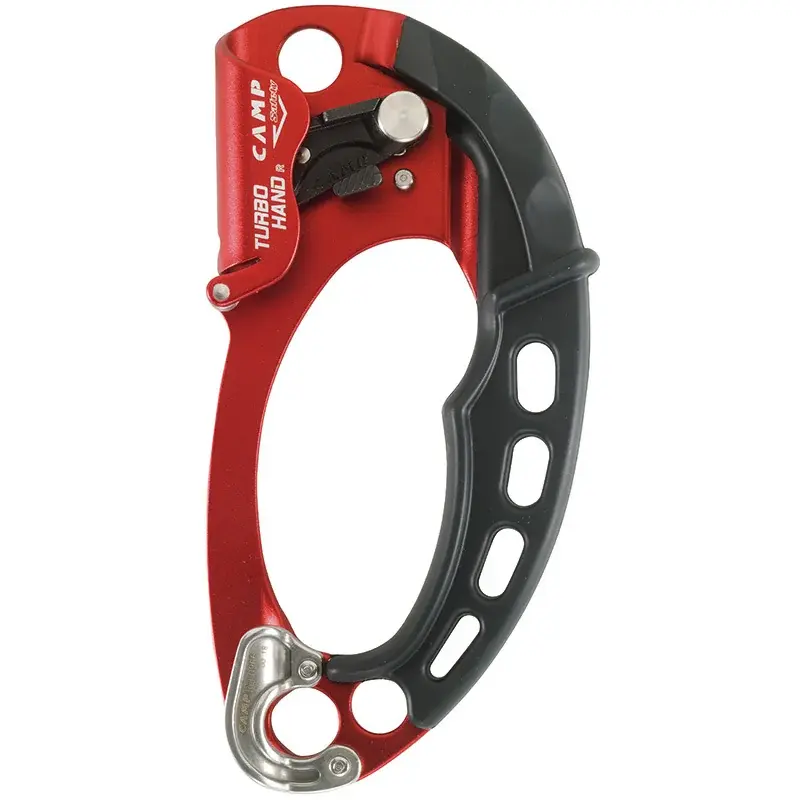 Handsteigklemme CAMP Turbohand Pro rot - rechts
