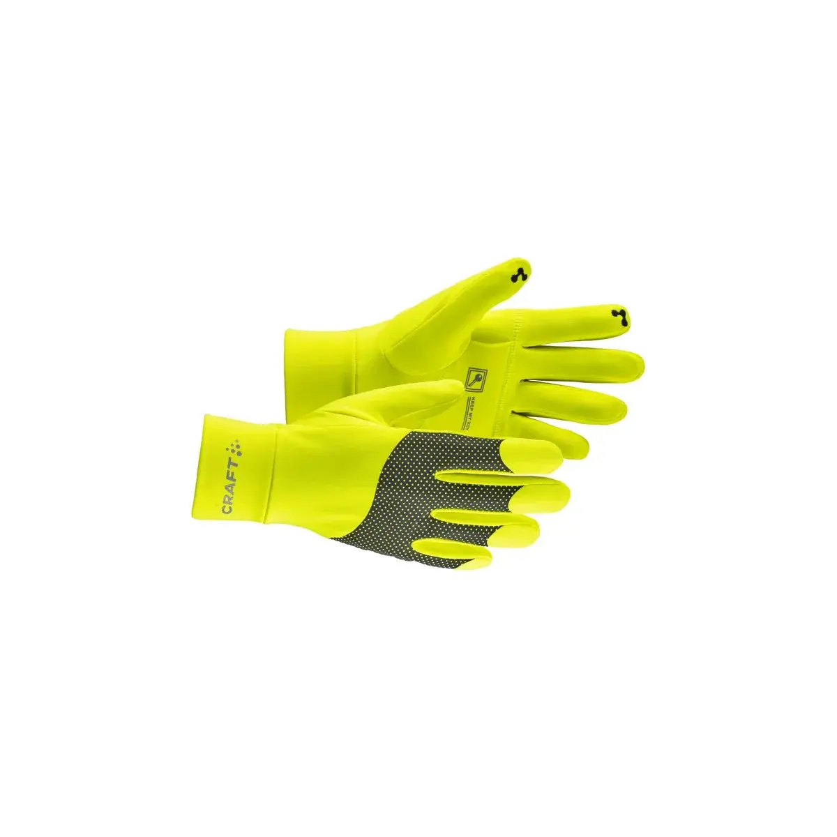 Handschuhe Craft ADV Lumen Fleece gelb