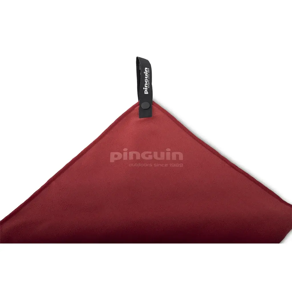 Rychleschnoucí ručník Pinguin Micro Towel Logo red