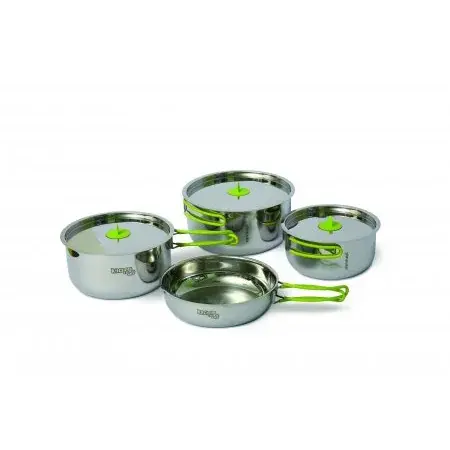 Kochgeschirr-Set Pinguin Trio Steel L