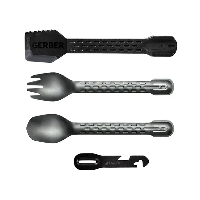 Sada outdoorových příborů Gerber ComplEAT Onyx