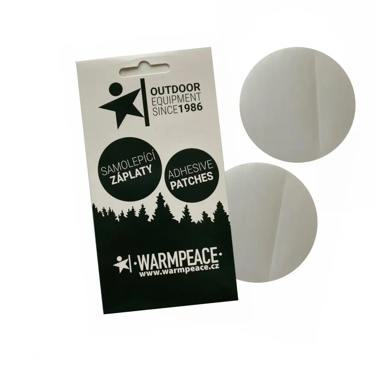 Warmpeace Selbstklebende Flicken Warmpeace 2 Stk.