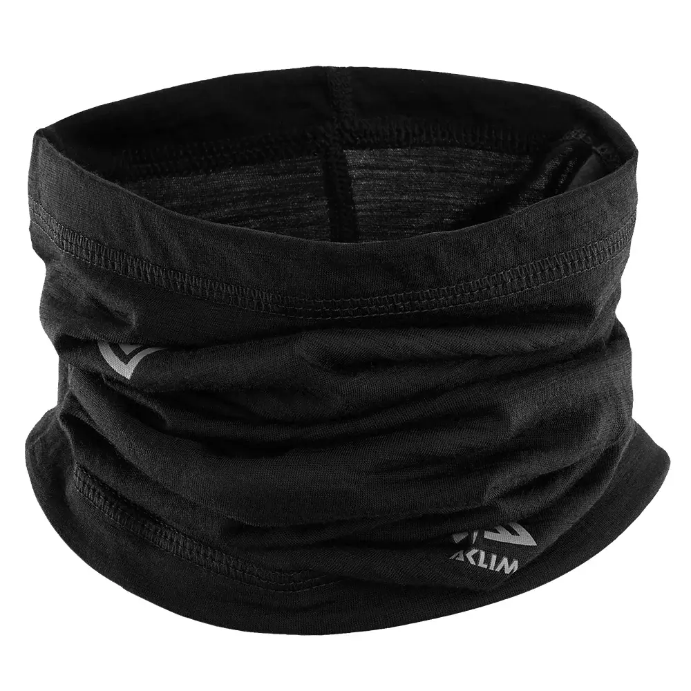 Multifunktionstuch Aclima LightWool Headover jet black
