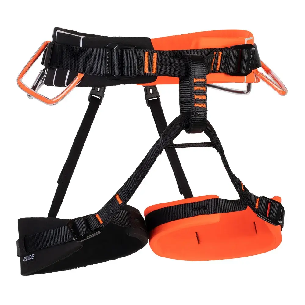 Mammut Klettergurt Mammut Slide Harness Vibrant Orange-black