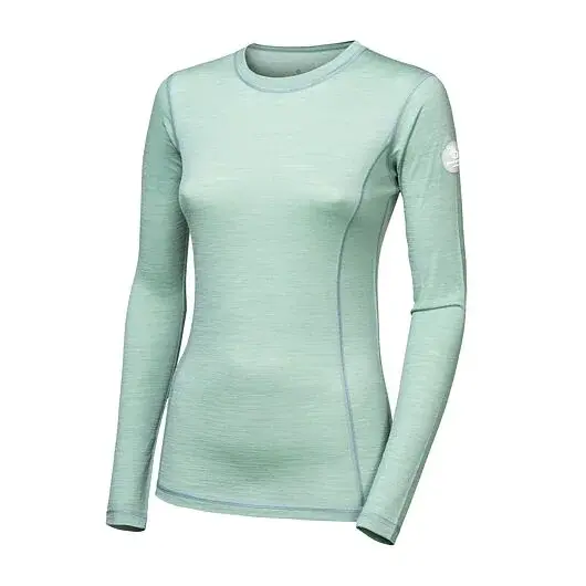 Sensor Damen-Langarmshirt Sensor Merino Air basil green