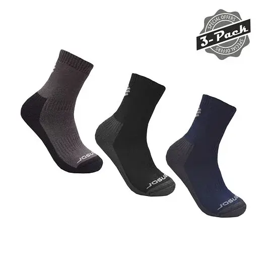 Socken Sensor 3-PACK TREKING EVO schwarz/grau/blau