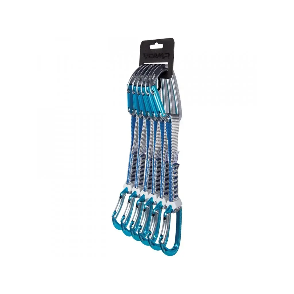 Expressschlingen-Set CAMP Orbit Express Stk. grey/blue/blue 18cm 6-pack