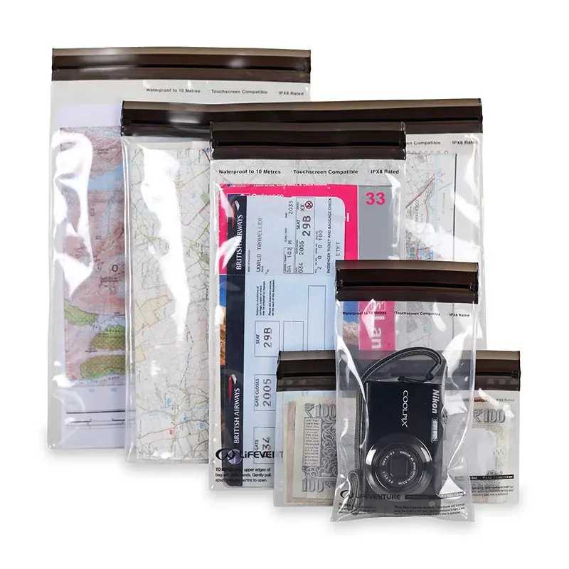 Lifeventure Packsack-Set Lifeventure DriStore LocTop Bags - Valuables