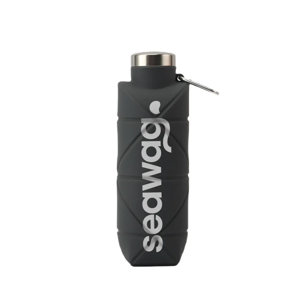 SEAWAG Faltbare Silikonflasche 700 ml SEAWAG black