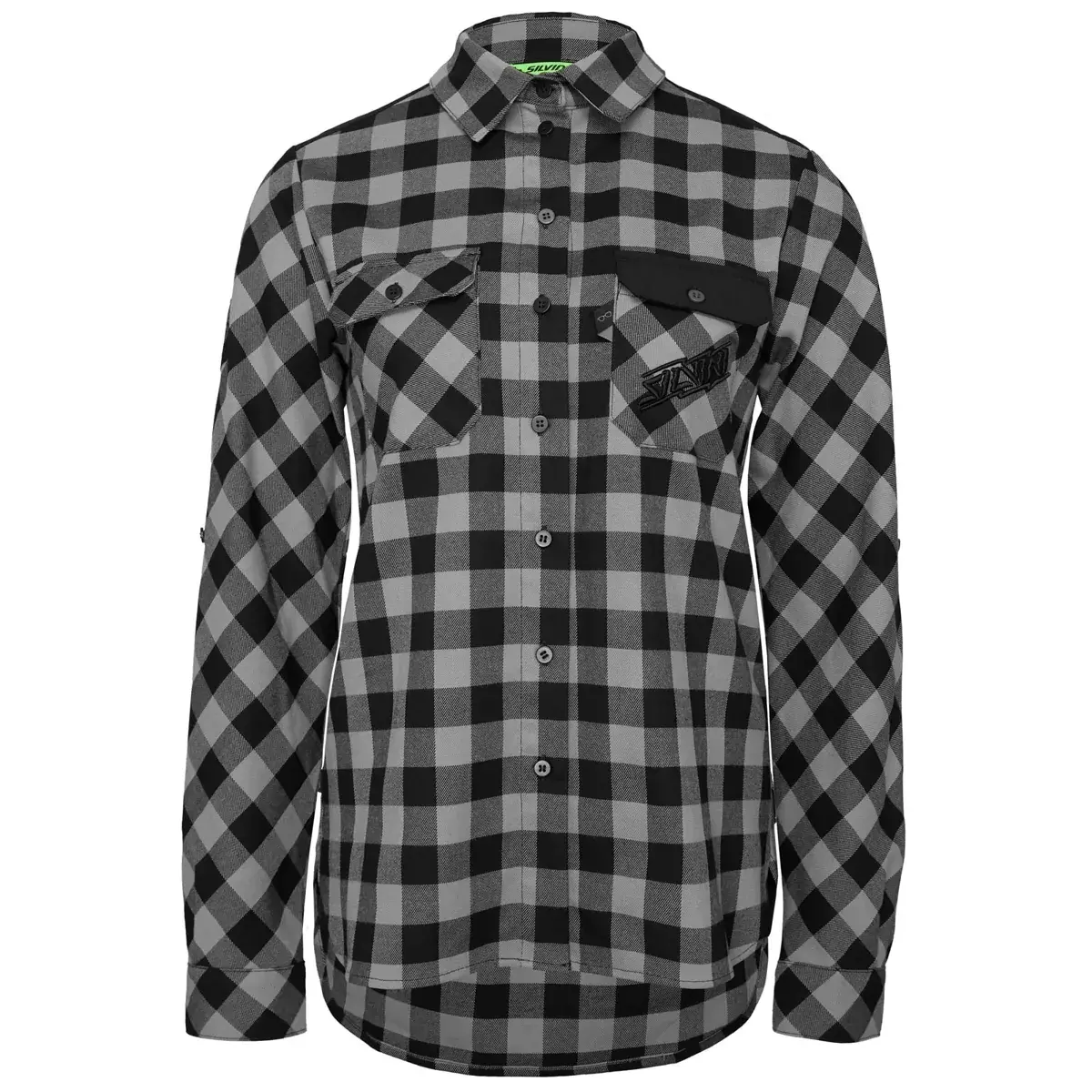 Silvini Damenbluse Silvini WJ2132 Briona grey-black