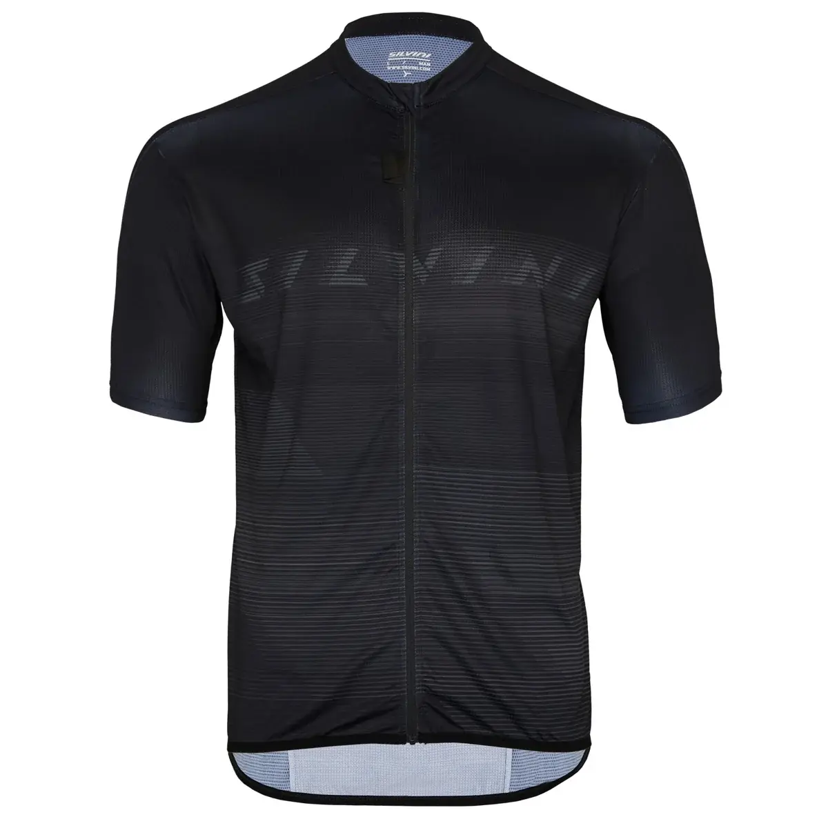 Silvini Herrentrikot Silvini MD1645 Turano black-charcoal