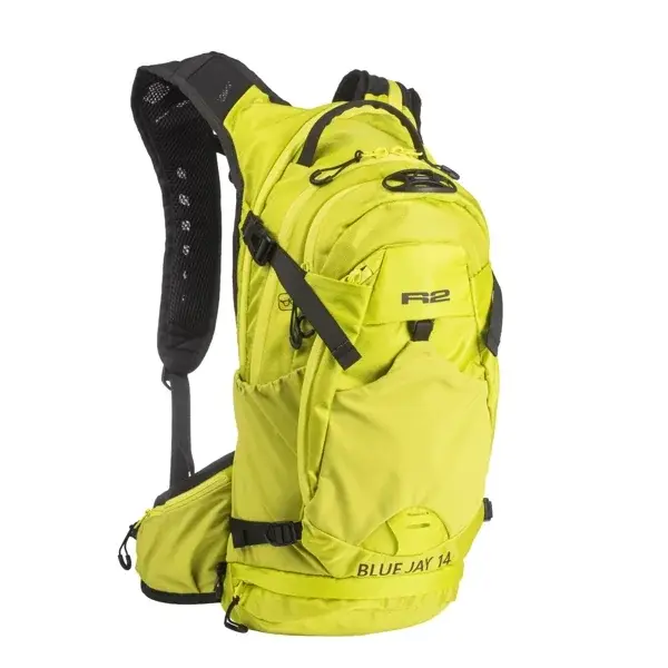 R2 Sportrucksack R2 Blue Jay neon gelb