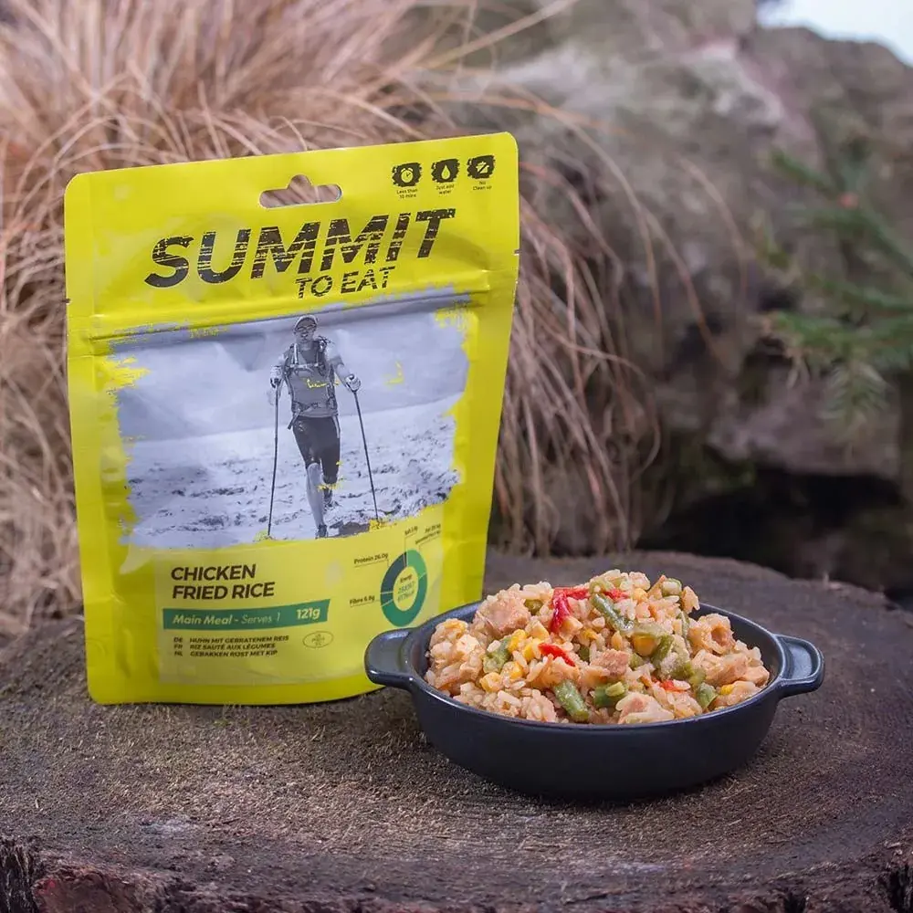 Gebratener Reis mit Hähnchen groß Summit To Eat