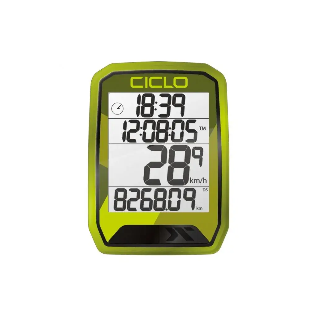 Tachometr Ciclo sport Protos 113 drátový zelený