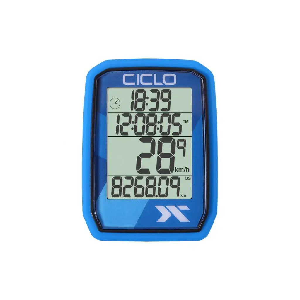 Ciclo sport Fahrradcomputer Ciclo sport Protos 205 kabellos blau