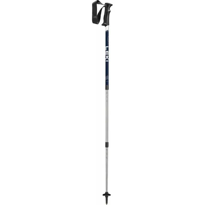 Teleskopické trekové hole Leki Eagle midnightblue dark metallic-white 110-145cm