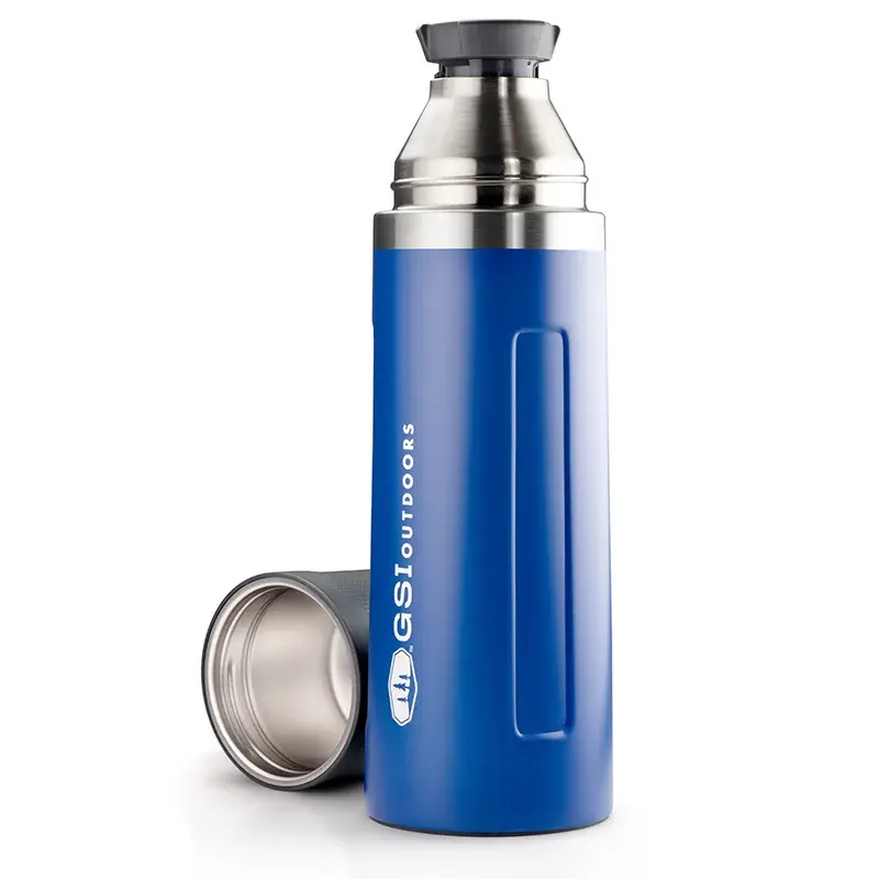 Thermosflasche GSI Glacier 1000ml Vacuum Bottle blue