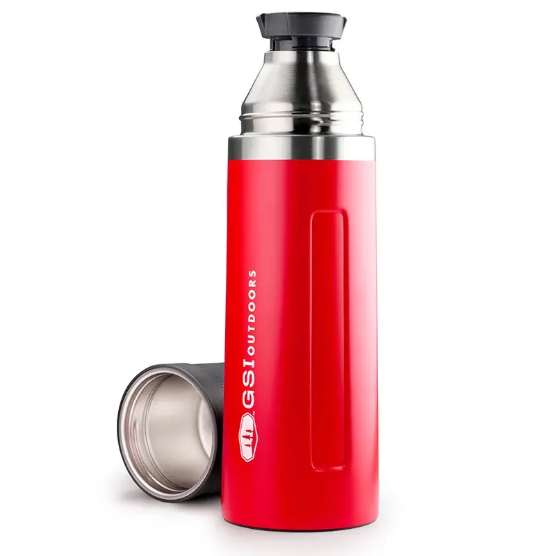 Thermosflasche GSI Glacier 1000ml Vacuum Bottle red