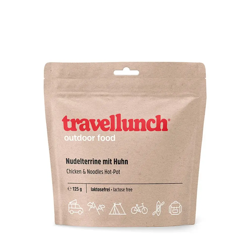 Trekkingnahrung Travellunch Huhn mit Nudeln laktosefrei 2 Portionen