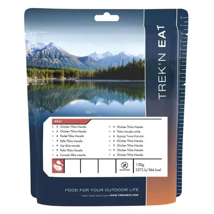 Trek´n Eat Trekkingnahrung Trek´n Eat Hähnchen Tikka Masala (150 g, 566 kcal)