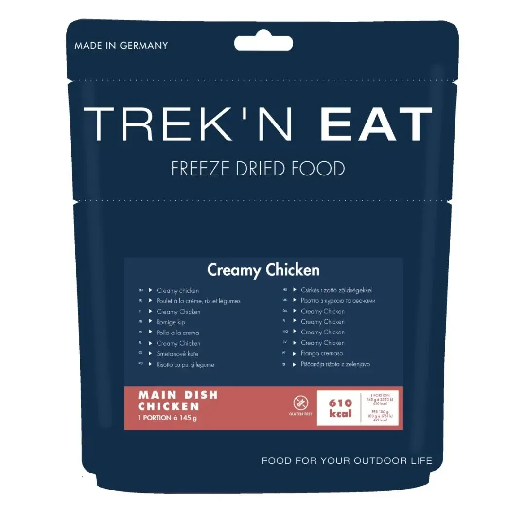 TREK'N EAT Hühnchen in Sahnesauce (145 g, 611 kcal)