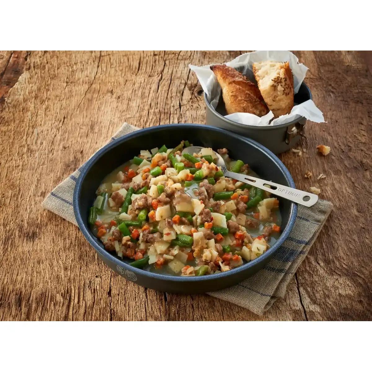 Trek´n Eat Trekkingnahrung Trek´n Eat Toskanische Rindfleischspezialität mit Kartoffeln und Bohnen (GLUTENFREI) (170 g, 649 kcal)