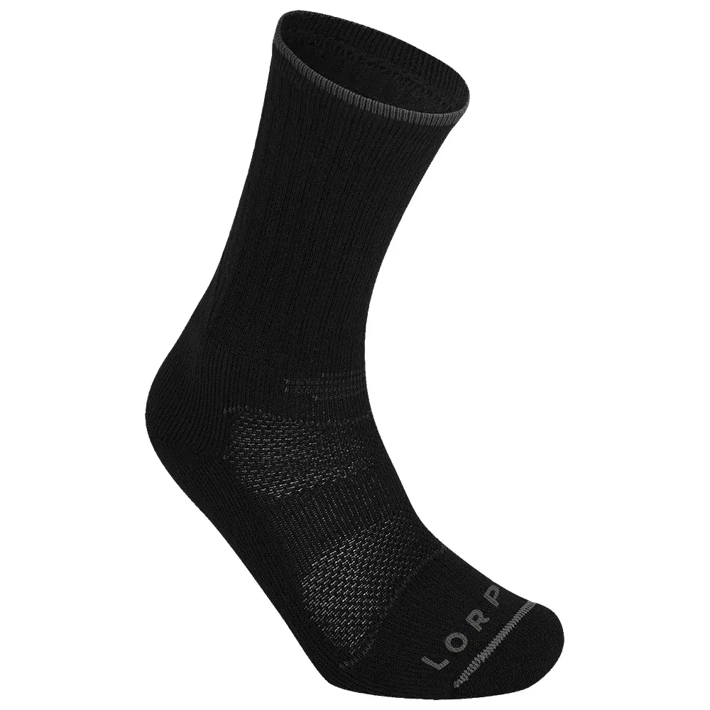 Lorpen Trekkingsocken Lorpen LIGHT HIKER ECO 1887 TOTAL BLACK