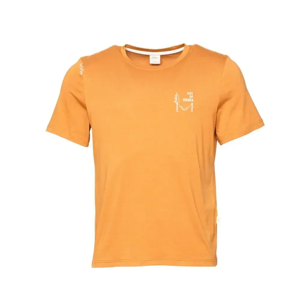 T-Shirt Chillaz Out Of Order orange brown