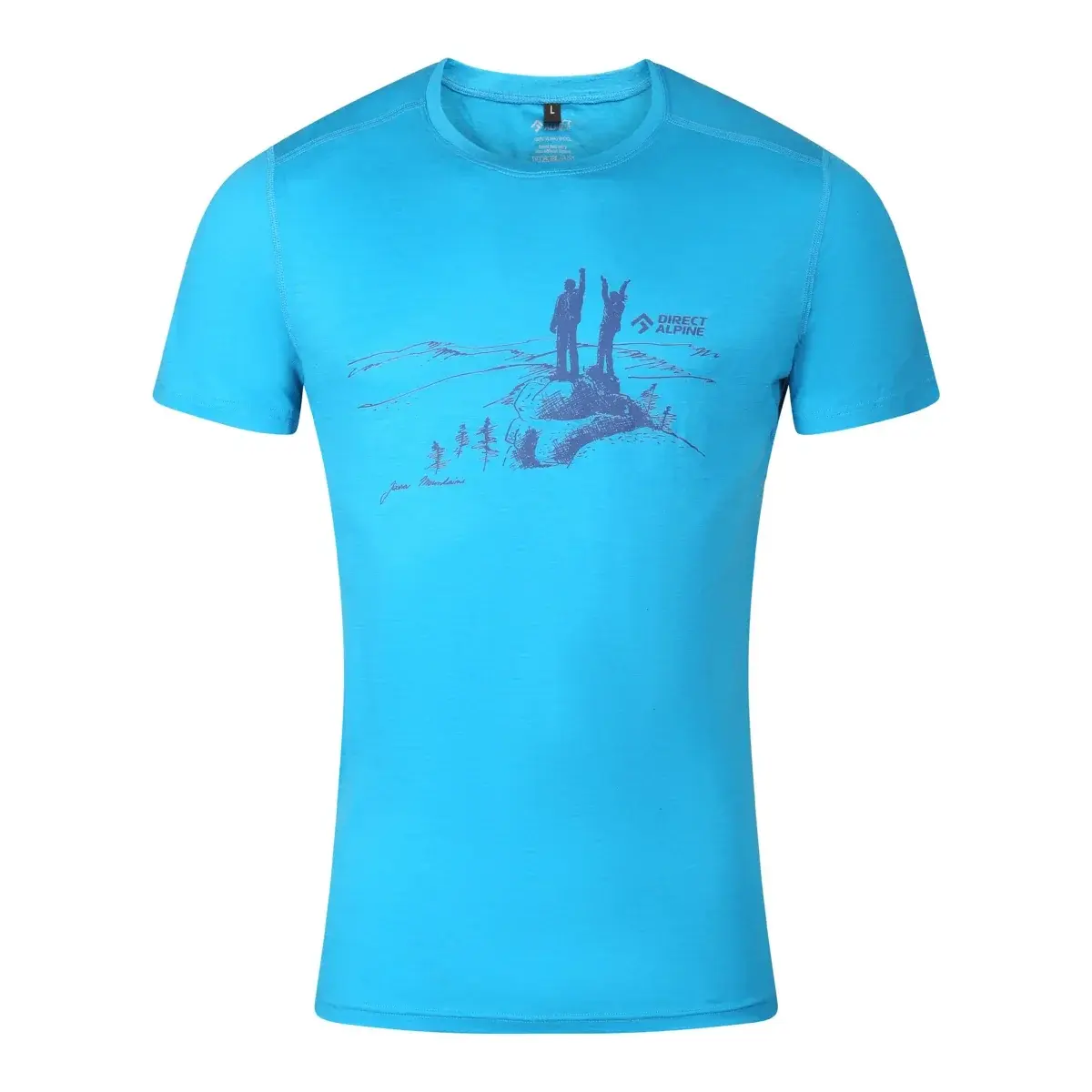 T-Shirt Direct Alpine FURRY ocean (jizera mountains)