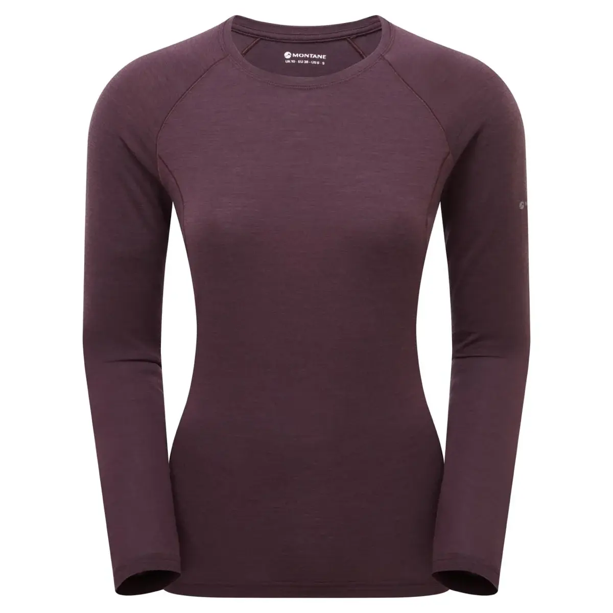 Montane Tričko s dlouhým rukávem Montane Womens Malli mulberry