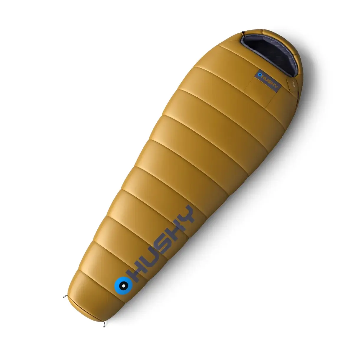 Husky Drei-Jahreszeiten-Schlafsack Husky Long mustard