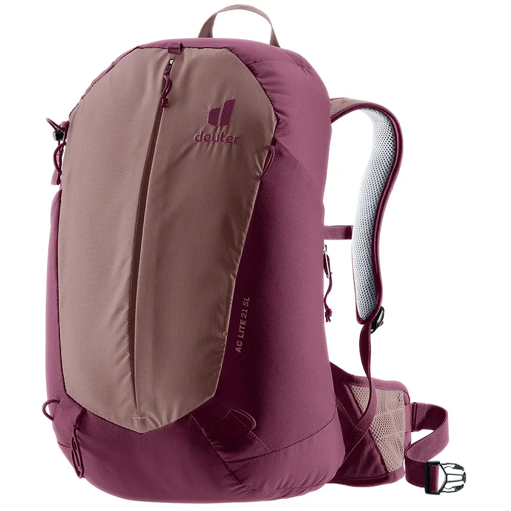 Wanderrucksack Deuter AC Lite 21 SL ashrose-cassis
