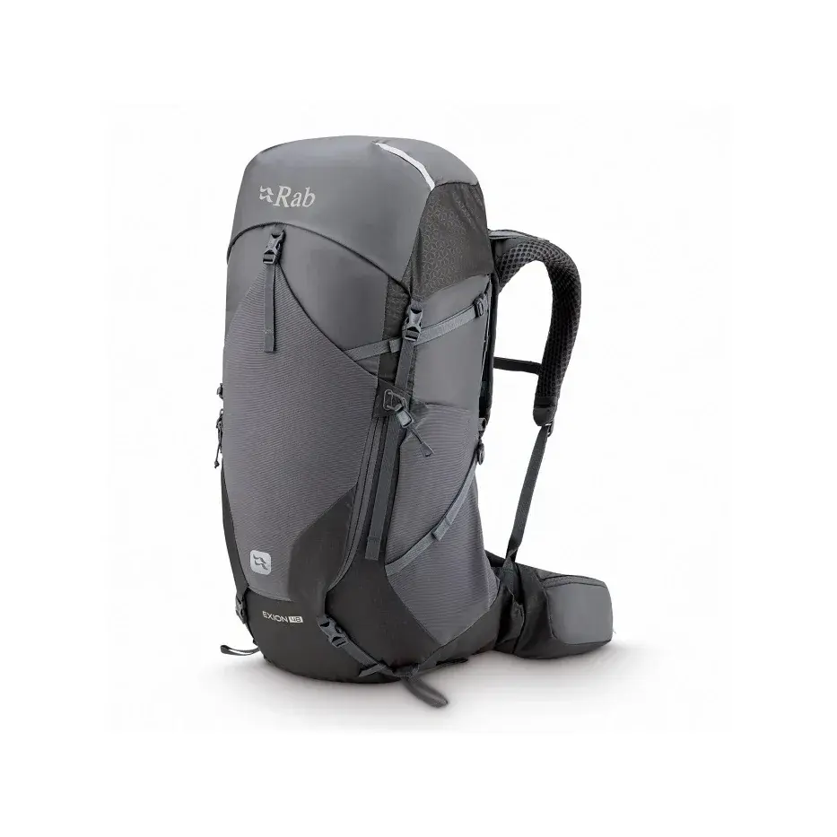 Damen-Wanderrucksack RAB Exion 48 anthracite/graphene LXL
