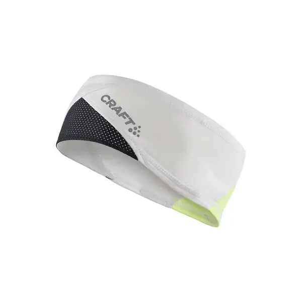 Craft Unisex-Stirnband Craft Adv Lumen Fleece weiß