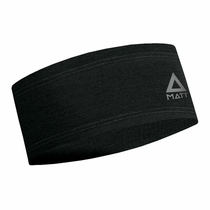 MATT Unisex-Stirnband MATT Merino Headband Uni black