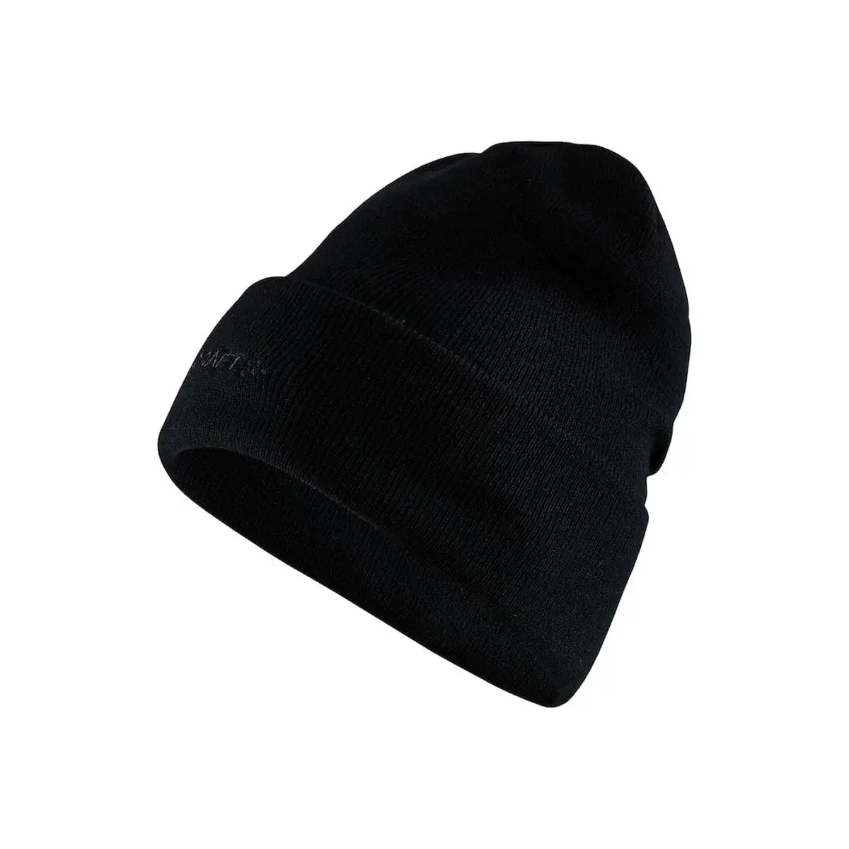 Unisex pletená čepice Craft Core Essence Beanie černá