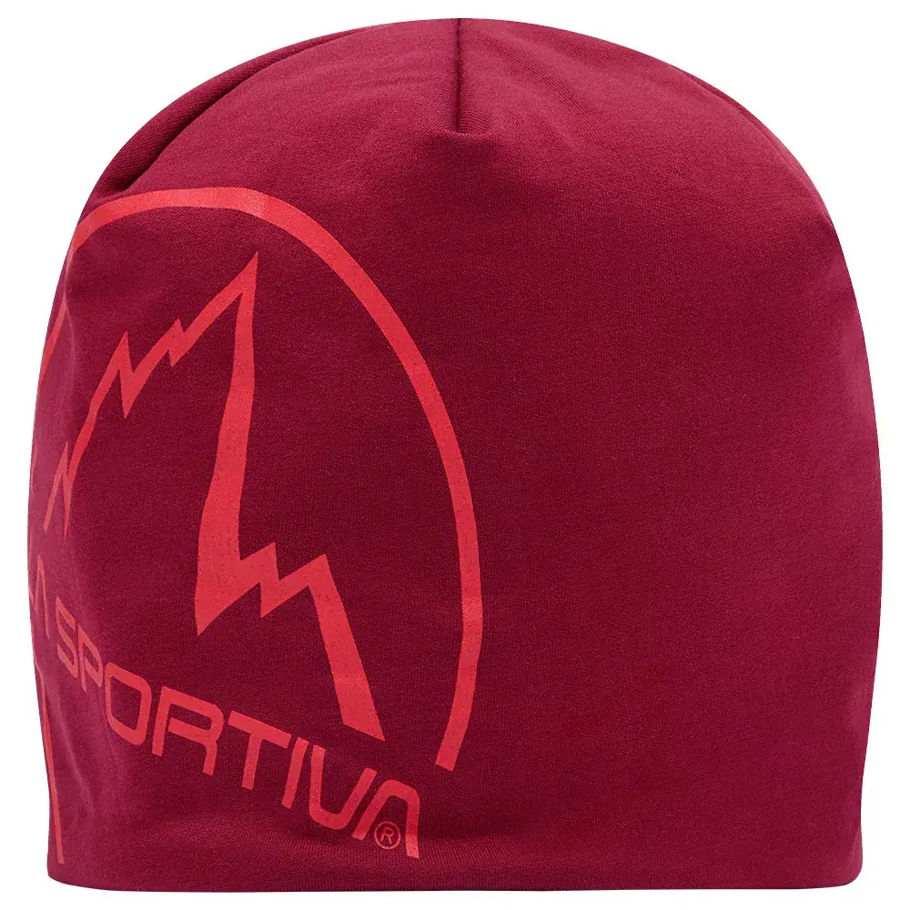 Unisex bavlněná čepice La Sportiva Circle Beanie Sangria/Sunset
