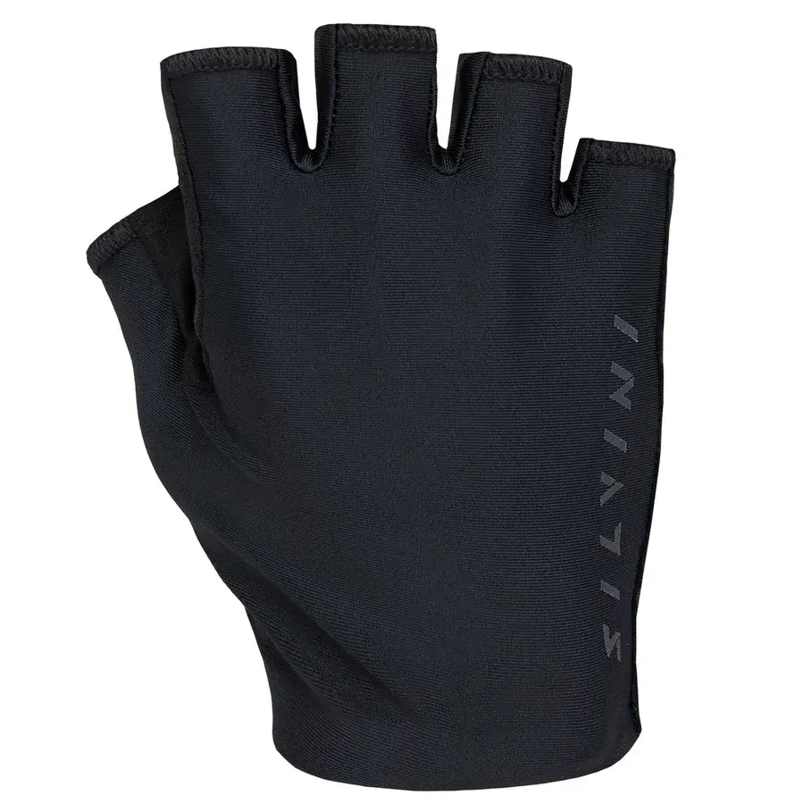 Unisex cyklistické rukavice Silvini Sarca black